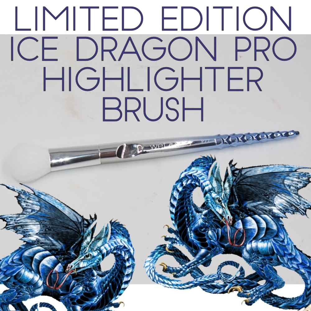 LE Ice Dragon Pro Highlighter Brush $FIRM - Picture 1 of 5